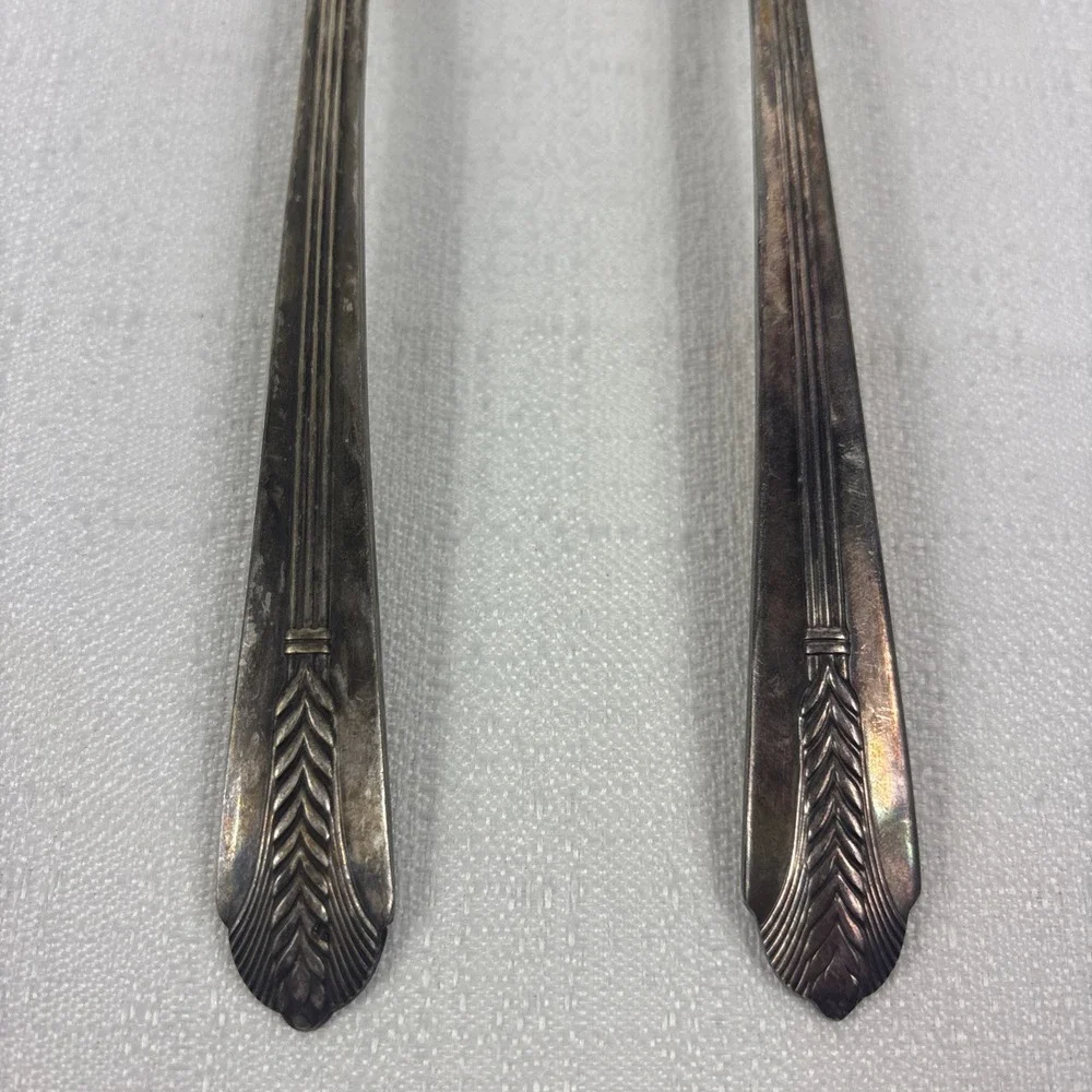 International Silver Co. Allure Silverplate‎ Pie Server And Spoon Set